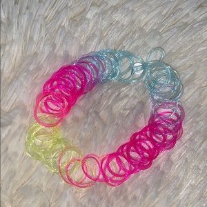 Brand new rainbow rave choker 🌈✨💖🌈